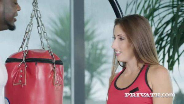 Clea Gaultier gets in shape with interracial anal - porntry.com on poweredporn.com