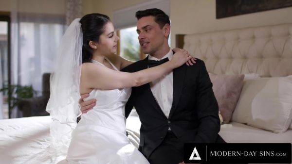 Groomsman Assfucks Best Buddys Wife Valentina Nappi In Marital Bed On Wedding Day - videomanysex.com on poweredporn.com