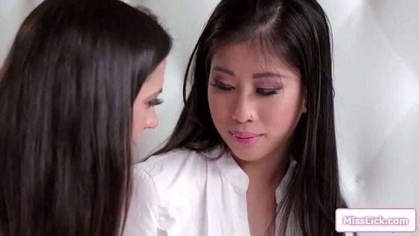 Asian Tutor Jade Kush: Forbidden Lewd Lessons with Georgia Jones - xxxfiles.com - Georgia on poweredporn.com