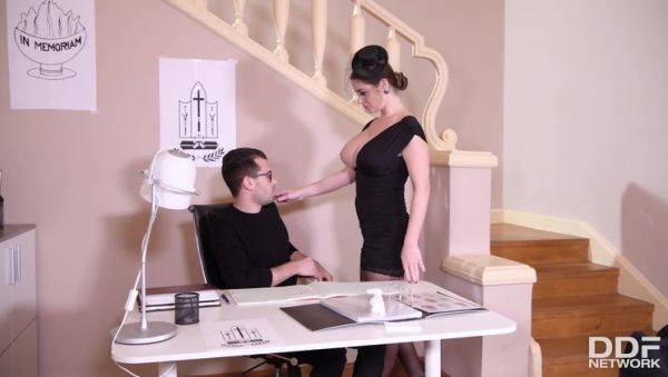 From Mourning to Moaning - porntry.com - Hungary on poweredporn.com