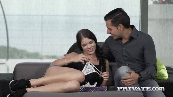 Lovenia Lux loses her anal innocence - porntry.com - Russia on poweredporn.com