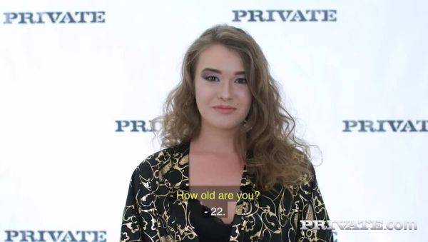 Private Castings: Ann Rice, anal debut - porntry.com - Russia on poweredporn.com