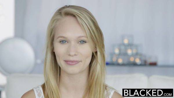 Blonde Teen First Experience with Big Black Cock - porntry.com on poweredporn.com