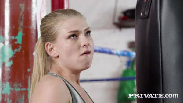 Feisty Blonde Comforted with Anal - porntry.com - Russia on poweredporn.com