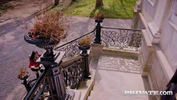 College girl Francesca di Caprio wants anal with teacher - porntry.com - Russia on poweredporn.com