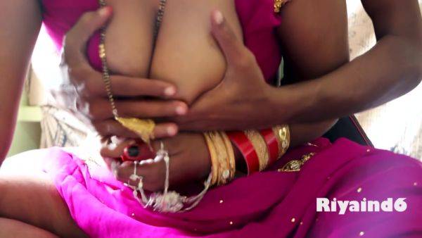 Honey Moon In Stepbrother-in-law Celebrated With Stepsister-in-law, Water Was Removed From The Pussy - desi-porntube.com - India on poweredporn.com