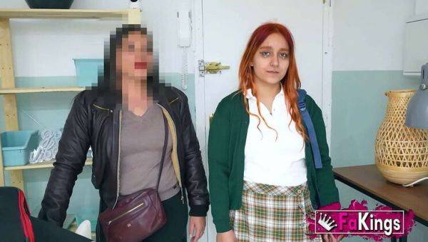 Nataly Hott's First Time: Stepdaughter's Wild Debut with Big Cock in Spain - veryfreeporn.com - Spain on poweredporn.com