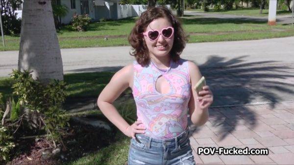 Teenager 18+ Earns Discount On Item Using Her Twat With Tyler Nixon - videomanysex.com on poweredporn.com