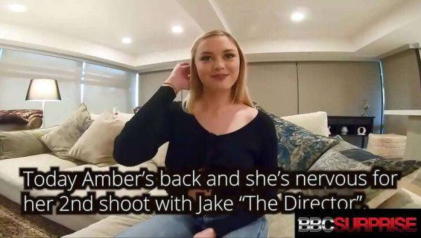 18-Year-Old Amber Moore Takes Her First Big Black Cock in Hardcore Interracial Sex - xxxfiles.com on poweredporn.com