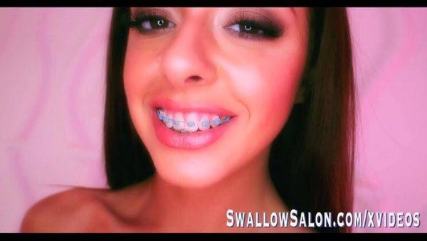 Vanna Bardot Sucks Huge Cock with Braces - Teen Deep Throat Action - xxxfiles.com on poweredporn.com