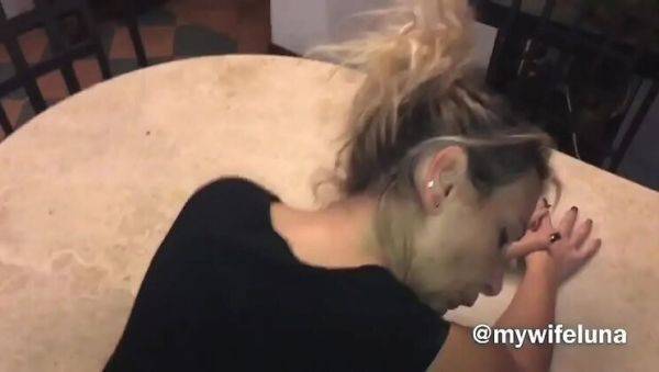 Luna Green Gets Her Big Ass Banged on the Table by Markus Green - xxxfiles.com on poweredporn.com