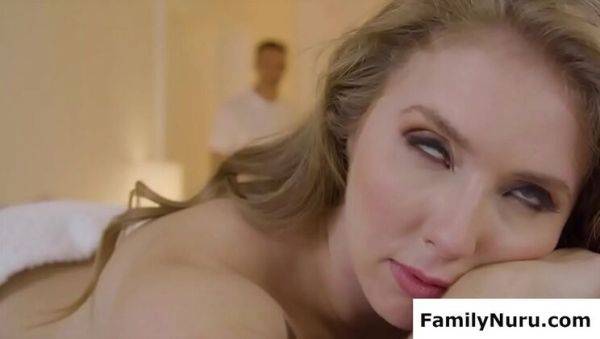 Lena Paul's Classy Ex-Wife Gets Nuru Massage and Hardcore Fuck - porntry.com on poweredporn.com