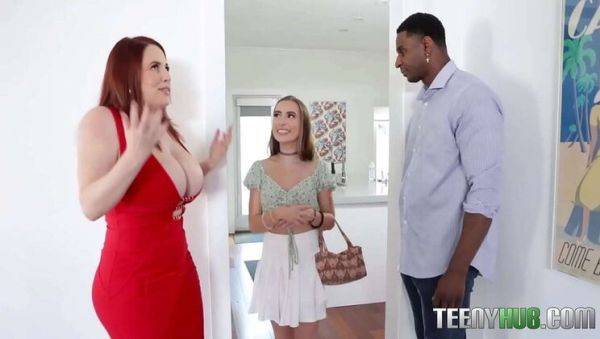 Bailey Base Babysits Kinky Couple Maggie Green & Jax Slayher in Hot Threesome - porntry.com on poweredporn.com