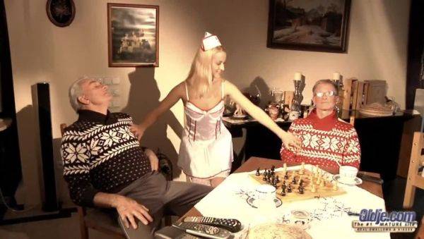 Two Old Dicks For The Nurse - porntry.com on poweredporn.com