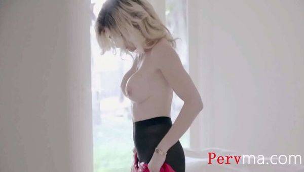 Stepmom Cory Chase Sucks Step Son Under Mistletoe - Big Tits MILF Fuck - porntry.com on poweredporn.com