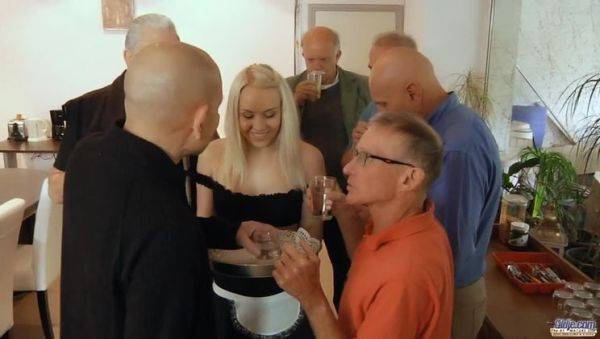 Old School Gangbang - porntry.com on poweredporn.com