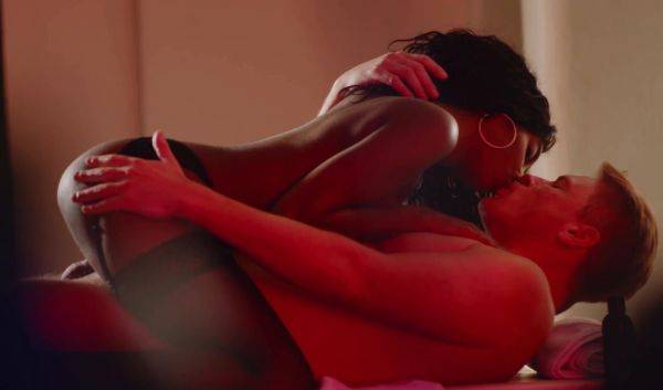 Addictive ebony babe sucks cock naked and fucks in ways that make her come first - alphaporno.com on poweredporn.com