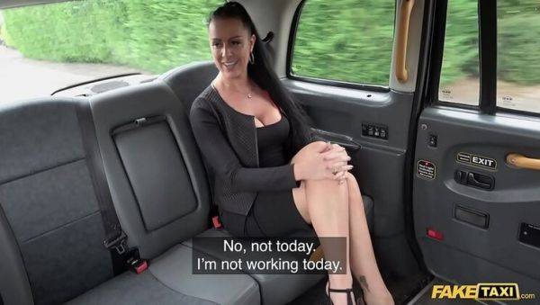 Texas Patti's Wild Fake Taxi Ride: Blowjob & Rough Sex in Red Lingerie - porntry.com - Usa - Germany on poweredporn.com