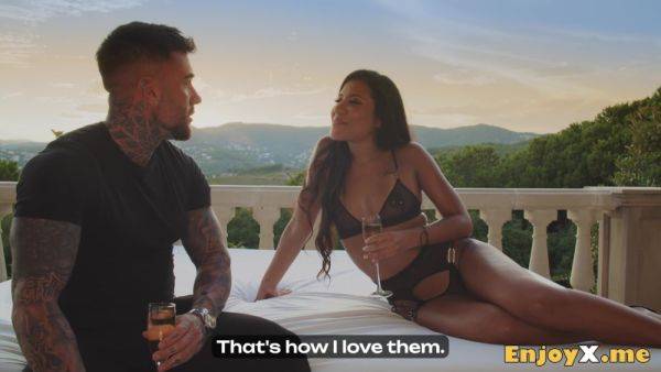 Nestor Zarc And Andrea Retali In Passionate Outdoor Screwing Of Under The Steaming Glow Of Sunset - upornia.com on poweredporn.com