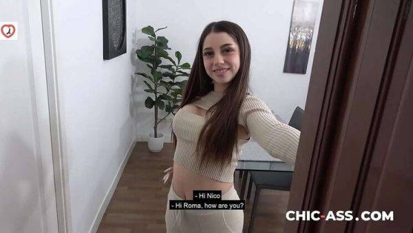 Hot Spanish YouTuber Roma Amor Cheats on Wife with Young Lover - Amateur Table Sex & Cumshot - xxxfiles.com - Spain on poweredporn.com