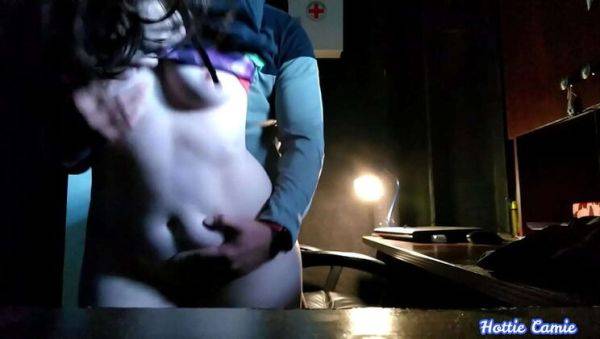 Secretary Gets Creampied by Boss in Hidden Office Cam - HottieCamie & AngelFenix - veryfreeporn.com on poweredporn.com