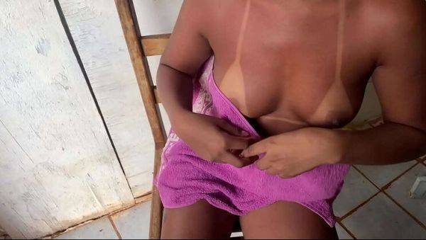 Hot Stepdaughter Alice Shows Off Her Tan Lines in Lingerie - Anal Fun with Breno - veryfreeporn.com - Brazil on poweredporn.com