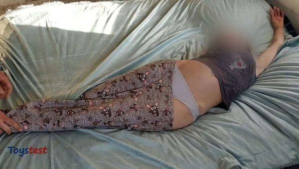 Morning Wake-Up Sex with Petite Stepsister Anya Toystest - Horny Teen Fucks in Doggystyle - porntry.com on poweredporn.com