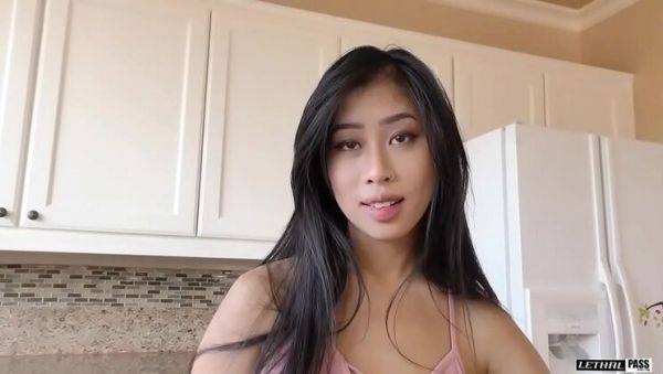 Jade Kush Horny Asian Teen Craves Creampie - Tight Pussy & Natural Breasts - xxxfiles.com - China - Japan on poweredporn.com