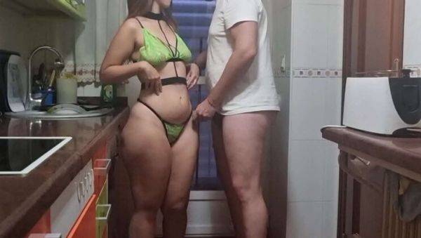 Hot Latina MILF Ana Duro Gets Fucked Hard in the Kitchen by Big Cock - xxxfiles.com on poweredporn.com