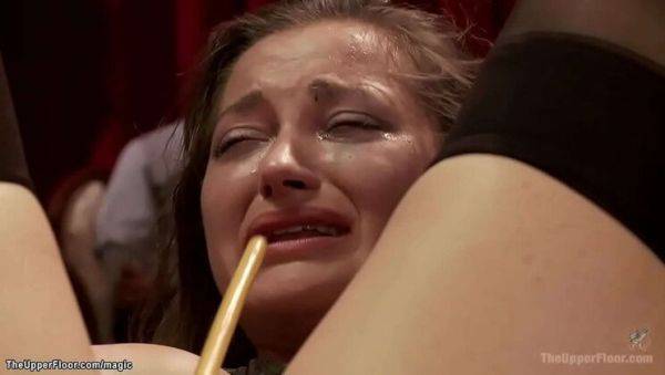 Dani Daniels Bound and Anal Fucked by Ramon Nomar in Rough BDSM Orgy - veryfreeporn.com on poweredporn.com