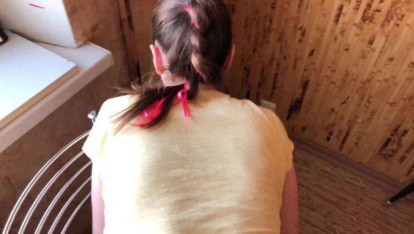 Step Daddy Surprises Russian Teen with Real Homemade Sex and Creamy Pussy - veryfreeporn.com - Russia on poweredporn.com