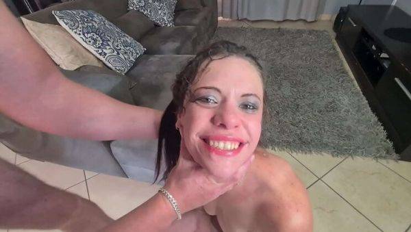 Petite Princess Mia Gets Rough Face Fuck and Degraded by Domslutfucker - porntry.com on poweredporn.com