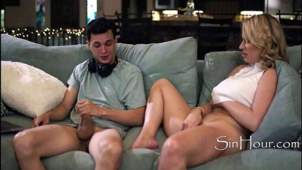 Blonde Stepmom Rachael Cavalli Teaches Italian Stallion Taboo Fun - porntry.com - Italy on poweredporn.com