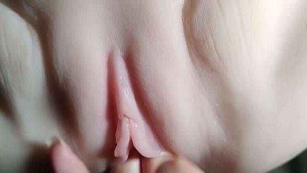 Daily Anal and Handjob Fun with Sex Doll - Big Pussy Close-Up - porntry.com on poweredporn.com