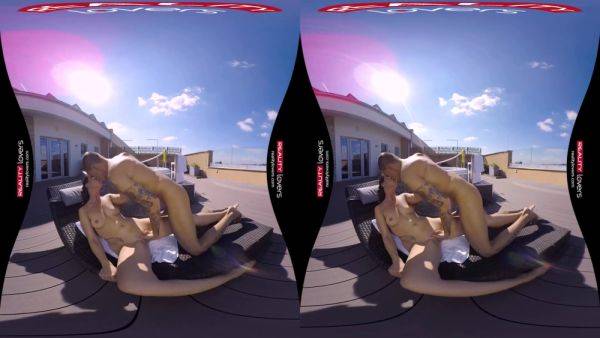 Carolines Hot Vr Outdoor Jacuzzi - Caroline Ardolino - videohdzog.com - Czech Republic on poweredporn.com