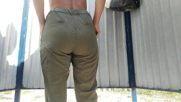 SexyAnka Tanned Slim MILF Hairy Pussy Beach Locker Room Panties Change - porntry.com - Ukraine on poweredporn.com