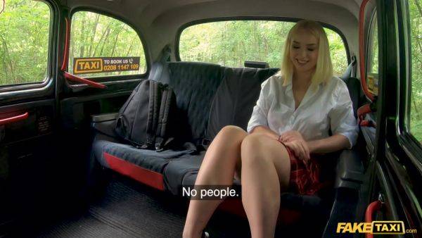 George Uhl, Taxi Driver And Vera Jarw In Raunchy Driver Fucks With A Hot Teen 18+ Virgin In A Taxi - upornia.com on poweredporn.com