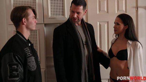 Cheating Housewife Alyssa Bounty Gets A DP Treat From Her Hung Lover GP2654 - hotmovs.com on poweredporn.com