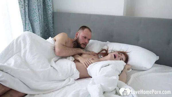 Luna Rishi Loves Deep Morning Cock in Her Pussy - Big Tits Riding Hard - xxxfiles.com - Britain on poweredporn.com