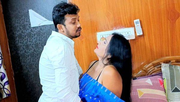 Hot Indian Boy Fucks Step Mom in Bedroom While She's Working - xxxfiles.com - India on poweredporn.com