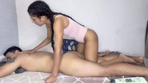 Jimenitahot114 Stepsister Anal Massage Turns Into Hardcore Fucking - xxxfiles.com - Venezuela - Spain - India - Colombia on poweredporn.com