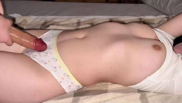 Sweetfantasy131 Gets Wet For Stepdad's Monster Cock In Panties - xxxfiles.com - Britain - Colombia on poweredporn.com