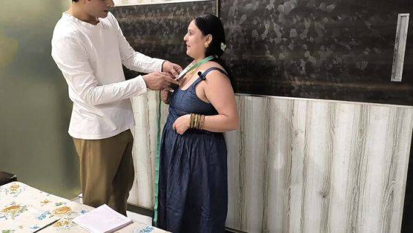 Indian Tailor Fucks Women for Dress Stitching - Pujaprem Extreme Blowjob & Big Ass Fucking - porntry.com - India on poweredporn.com