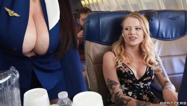 Flight Attendant Angela White Fucks Hard Part 2 Brazzers - porntry.com - Britain on poweredporn.com