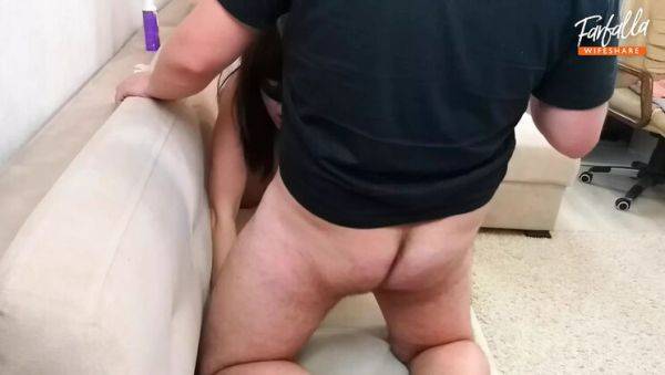 Wife Shares with Friend - MFM Threesome, Double Blowjob & Double Creampie Full Scene - porntry.com on poweredporn.com