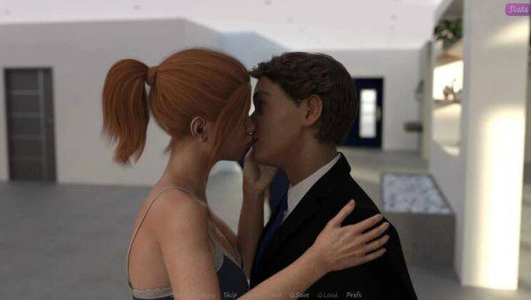 Jennifer Cheats on Alan with Stepbrother John - Hot Kissing & Full Uncut Scene - porntry.com - Britain - Usa on poweredporn.com