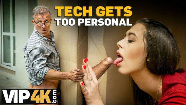 Hot Brunette Cheating Girlfriend Blows Dick Surprise in HD 1080p - porntry.com - Britain on poweredporn.com