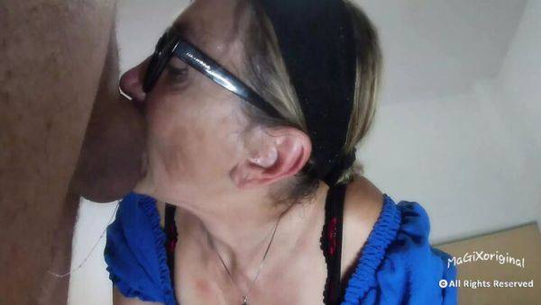 Blondie2307 Italian MILF Amateur Anal Blowjob with Big Cock Cumshot - porntry.com - Italy on poweredporn.com