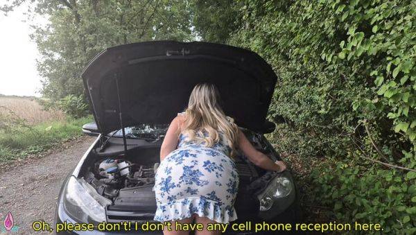 Litclit69 Gets Her Big Ass Fucked by Stranger After Car Breakdown - Outdoor Anal & Cumshot - xxxfiles.com - Germany on poweredporn.com