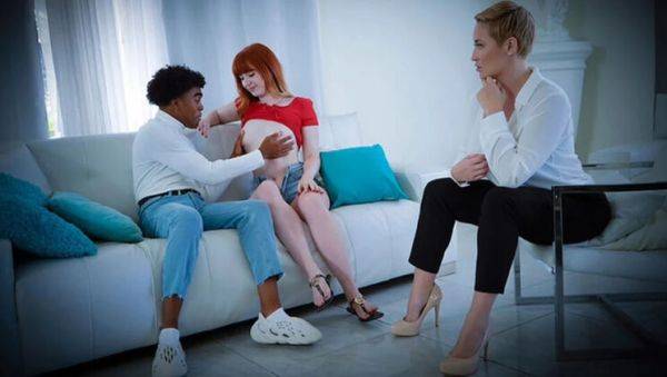 Ryan Keely's Intensive Sex Ed Lesson for Young Adopted StepDaughter Hannah Grace - Rough Taboo Fuck with Cumshot - porntry.com - Britain on poweredporn.com